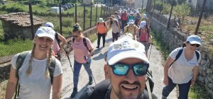 Тръгване от село Мостово към светилищата около Белинташ
