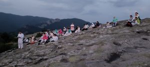 Посрещане на изгрева на платото на Белинташ на лятното слънцестоене с ритуал молитва за мир и благоденствие за България и целият свят.