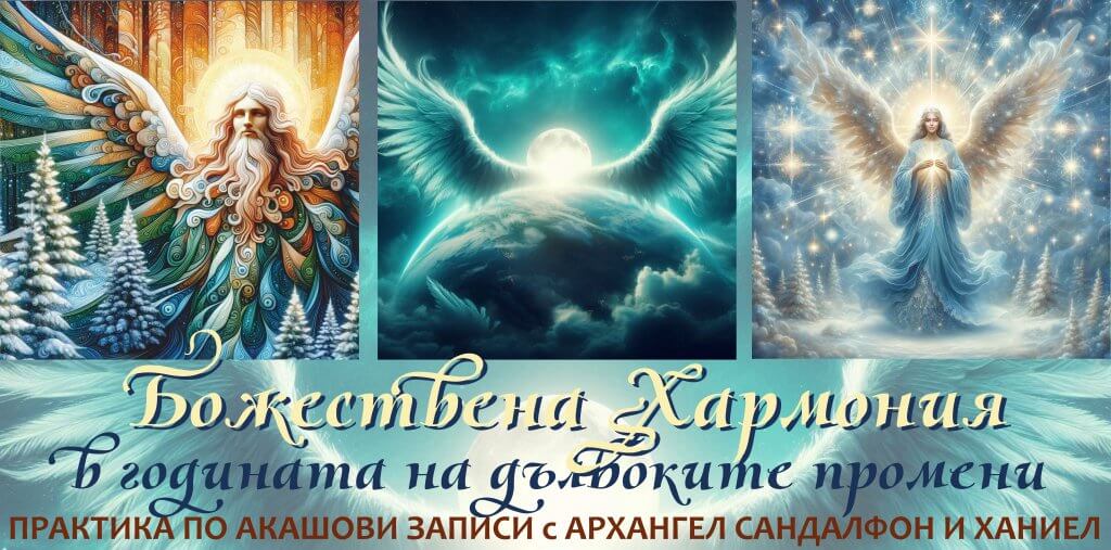 Божествена хармония в годината на дълбоките промени практика по Акашови записи с Архангел Сандалфон и Ханиел